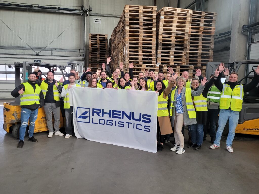 Das Team von Rhenus Duisburg